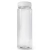 200ml Slim Plastic Juice Bottle with White Lid