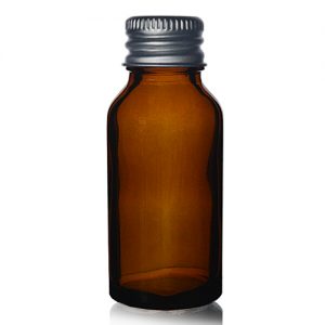 20ml Amber Dropper Bottle With Aluminium Cap