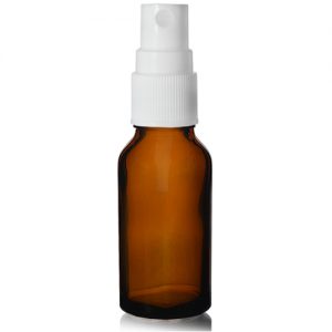 20ml Amber Dropper Bottle With Spray