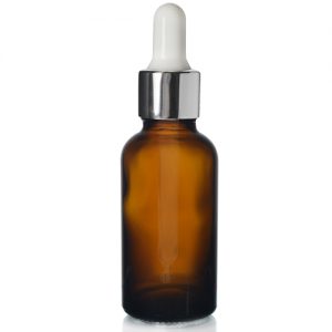 30ml Amber Glass Dropper Bottle With Pipette