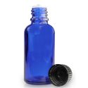 30ml Blue Glass Dropper Bottle With Dropper Cap