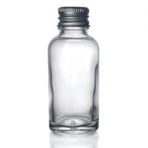 30ml Clear Glass Dropper Bottle With Screw Cap