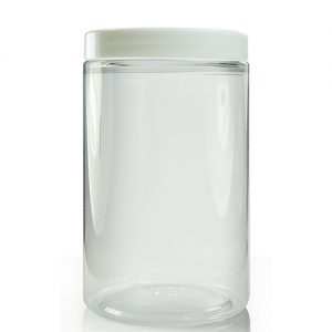 400ml Wide Neck Jar with White Lid 400ml Wide Neck Jar with White Lid