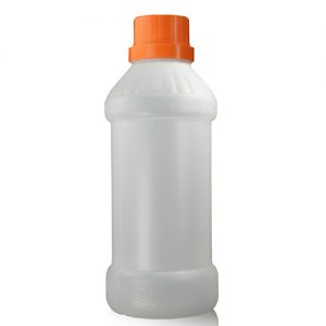 500ml Natural Juice Bottle with Orange Lid