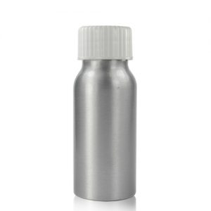 50ml Aluminium Bottle With Screw Cap