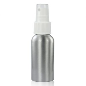 50ml Aluminium Bottle With Atomiser Spray