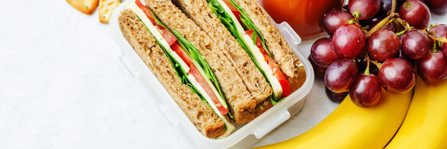 school lunch ideas header