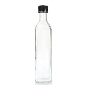 500ML Glass Sauce Bottle cap