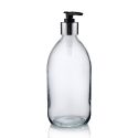 500ml Clear Sirop Bottle Lotion BS