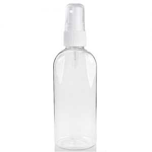 100ml Oval Bottle white spray