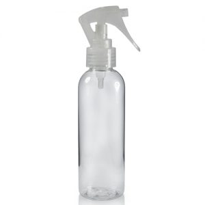 100ml Tall Boston Bottle with Natural Mini Trigger 100ml Tall Boston Bottle with Natural Mini Trigger