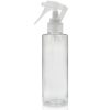 150ml Clear PET Tubular Bottle w Nat Mini Trigger