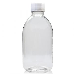 250ml Clear PET Plastic Sirop Bottle w wsc 250ml Clear PET Plastic Sirop Bottle w wsc