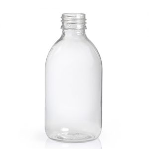 250ml Clear Plastic Medicine Bottle