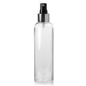 250ml Tall Boston Bottle With Silver Spray