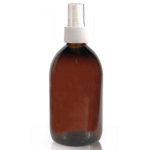500ml Amber Plastic Spray Bottle