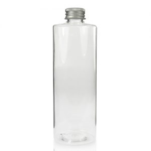 500ml Clear Plastic Bottle With Aluminium Cap