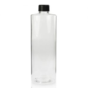 500ml Clear Plastic Bottle With Screw Cap