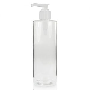 500ml Clear Plastic Bottle With Lotion Pump