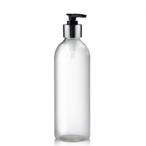 Premium 500ml Clear Plastic Lotion Bottle