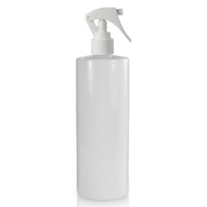 500ml White Plastic Bottle With Mini Trigger