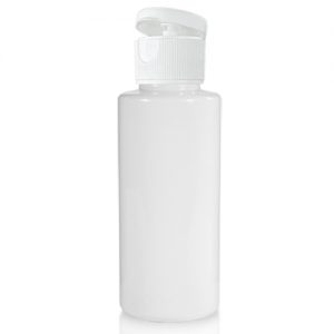 50ml White Plastic Bottle With Flip Cap