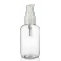 60ml Clear Plastic Bottle with Lotion Pump