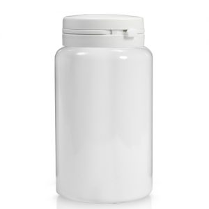 150ml Plastic white pill jar