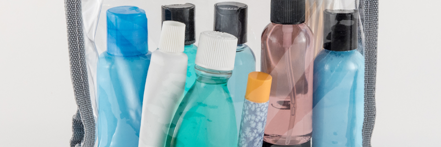 travel toiletry bottles header