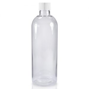 500ml Clear Plastic Bottle With Screw Cap