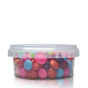 180ml Clear Plastic Food Pot