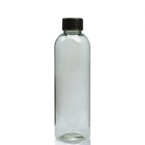 200ml Plastic Boston Bottle With Screw Cap