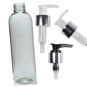 200ml Plastic Boston Bottle With Pump