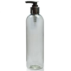 250ml Plastic Boston Bottle With Pump