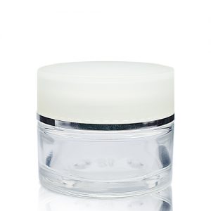 30ml Glass Cosmetic Jar With Lid