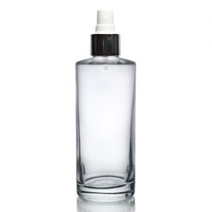 150ml Glass Bottle With Silver Spray