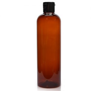 500ml Amber Plastic Bottle With Flip-Top Cap