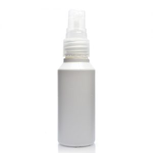 50ml White Plastic Spray Bottle