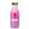 300ml filled glass juice bottle