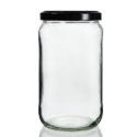 720ml Glass Food jar With Black Lid