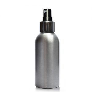 125ml Aluminium bottle with spray