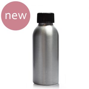 125ml Aluminium bottle with bc