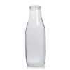 1L Clr Glass Juice Bottle