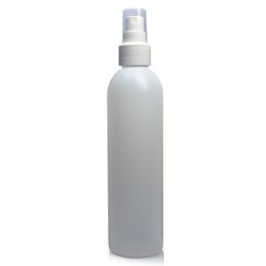 250ml HDPE Boston bottle w sws