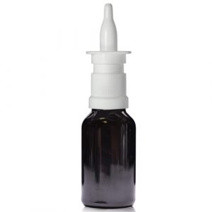 15ml Black Glass Dropper Bottle & Nasal Spray