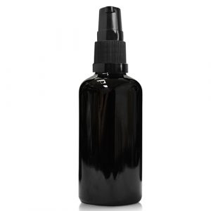 50ml black dropper bottle with black pump 50ml black dropper bottle with black pump