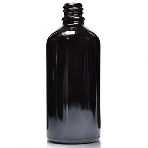 100ml Black dropper bottle ideon