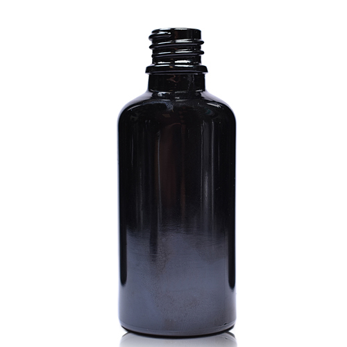 30ml Black Glass Dropper Bottle