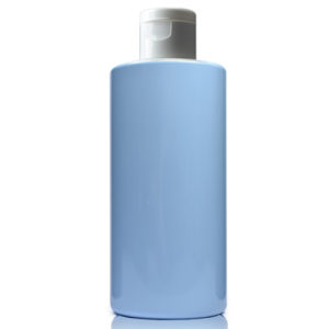 100ml Blue Plastic Bottle With Flip Top Cap
