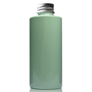 100ml Sage Plastic Bottle With Aluminium Cap